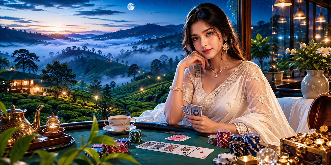 সিলেটের চা বাগানে পোকার গেম খেলা হচ্ছে